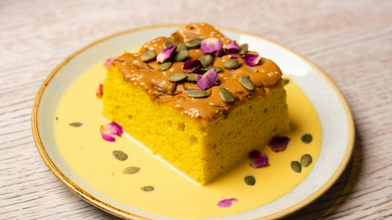 Kesar kheer, Indian saffron rice pudding with pistachios and almonds, made with Raihan Afghan Super Negin saffron